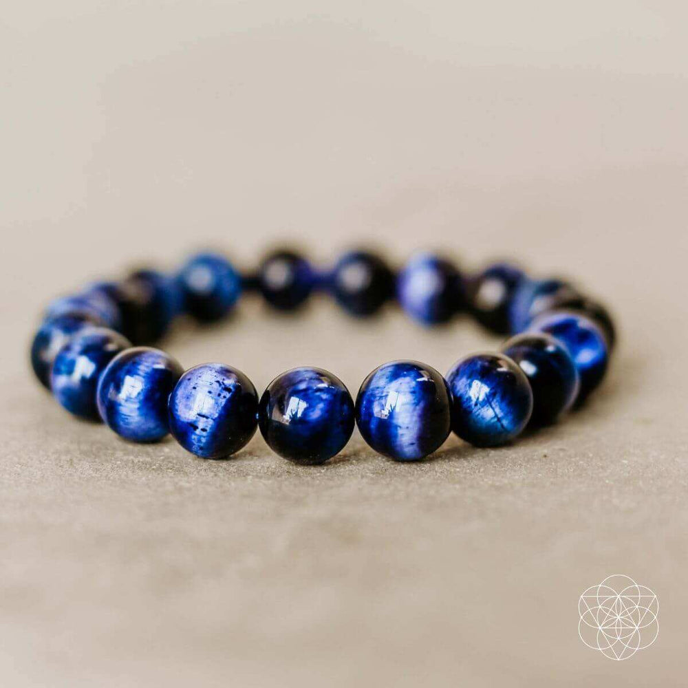 Blue Tiger’s Eye Bracelet - Conscious Items - Flyclothing LLC