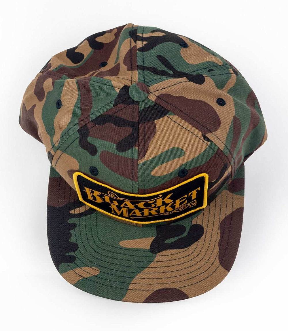 Black Market Art Company Black Market Snap Back Camo Hat Print - Black Market Art Company - Flyclothing LLC