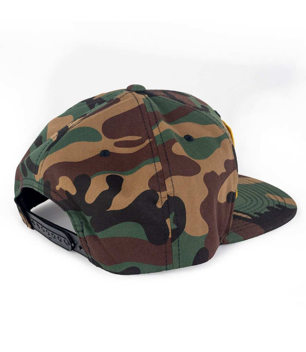 Black Market Art Company Black Market Snap Back Camo Hat Print - Black Market Art Company - Flyclothing LLC