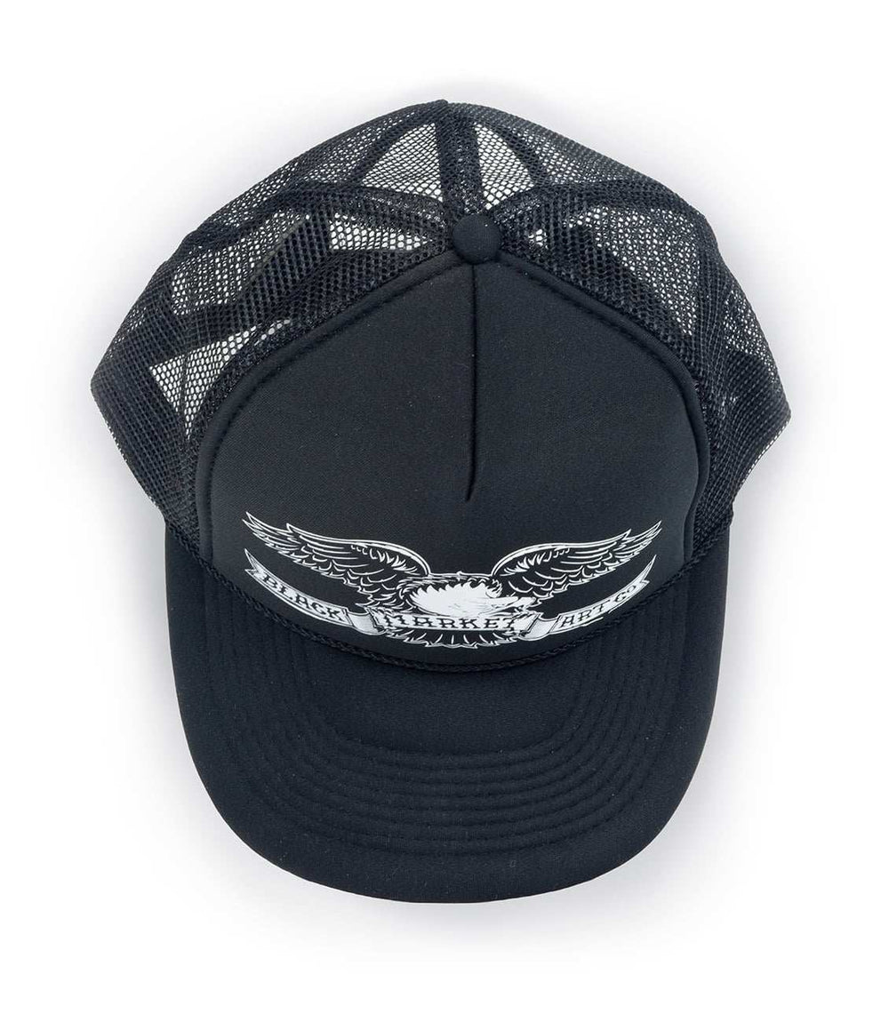 Black Market Art Company Eagle Foam Trucker Hat Print - Black Market Art Company - Flyclothing LLC