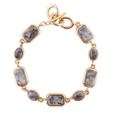 Bold Labradorite and Bronze Toggle Bracelet - Barse Jewelry - Flyclothing LLC
