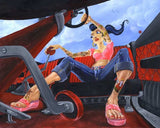 Black Market Art Company Break Pedal Love Print - Black Market Art Company - Flyclothing LLC