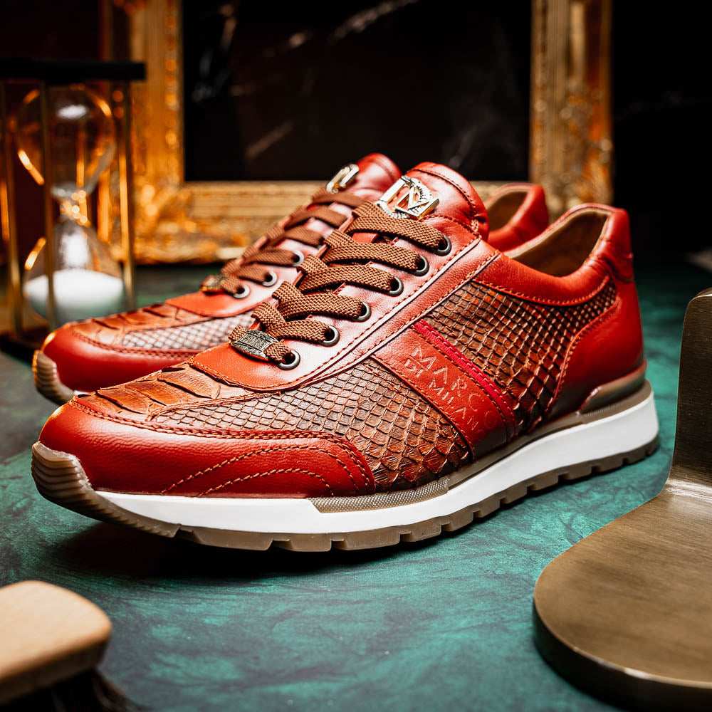 Brescia Antique Cognac - Marco Di Milano - Flyclothing LLC