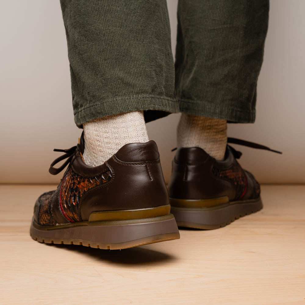 Brescia Washed Cognac - Marco Di Milano - Flyclothing LLC