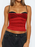Lace Sweetheart Neck Cami - Trendsi - Flyclothing LLC