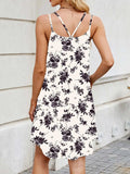 Printed Scoop Neck Cami Dress - Trendsi - Flyclothing LLC
