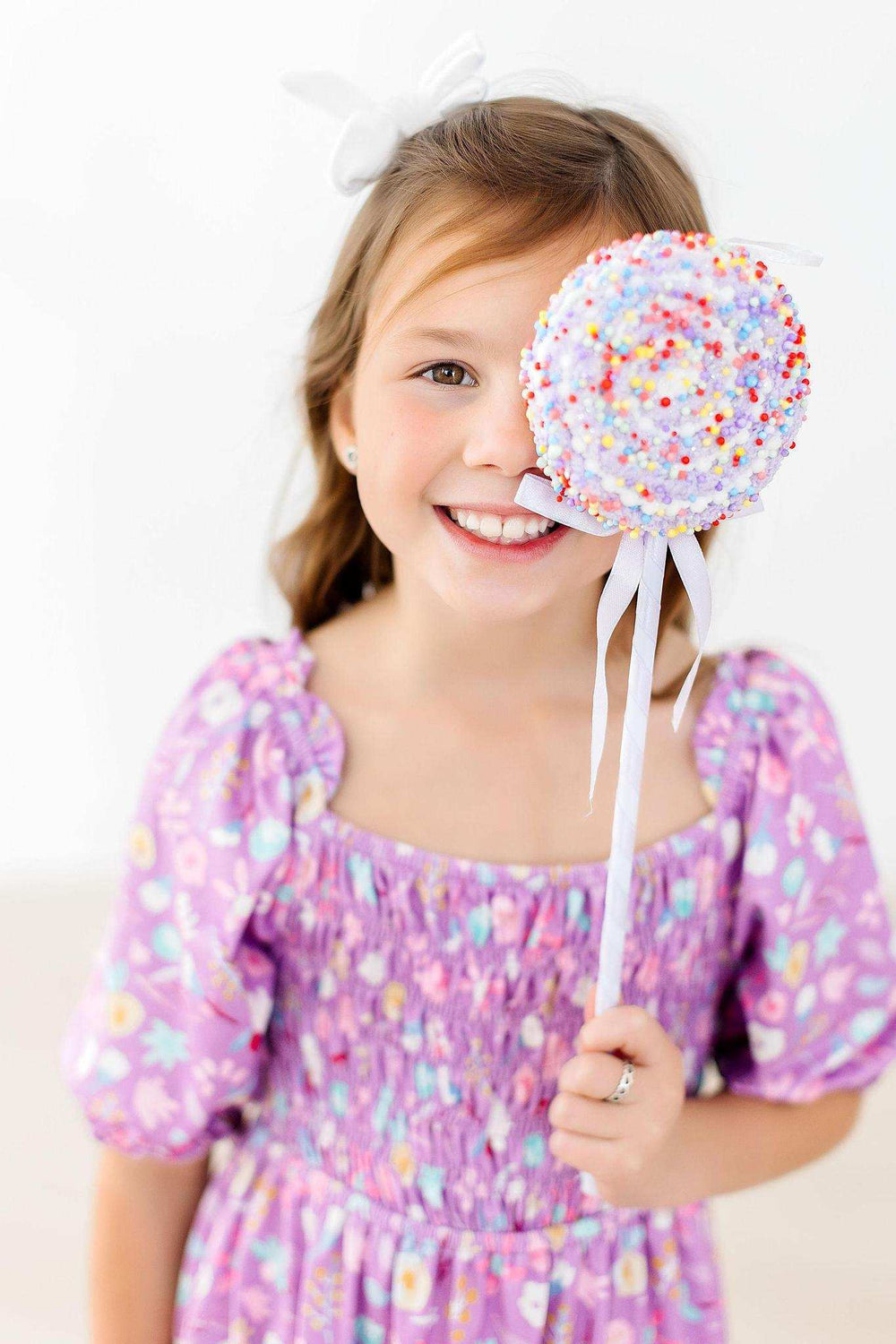 SALE Playful Posy Smocked Ruffle Dress - Mila & Rose ® - Flyclothing LLC