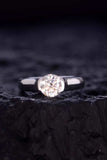 1.5 Carat Moissanite 925 Sterling Silver Ring - Trendsi - Flyclothing LLC