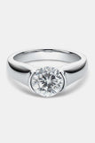 1.5 Carat Moissanite 925 Sterling Silver Ring - Trendsi - Flyclothing LLC