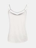 Full Size V-Neck Spaghetti Strap Cami - Trendsi - Flyclothing LLC