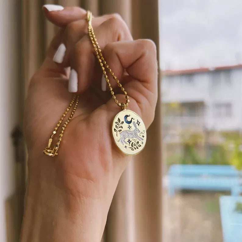 Stainless Steel Pendant Necklace - Trendsi - Flyclothing LLC