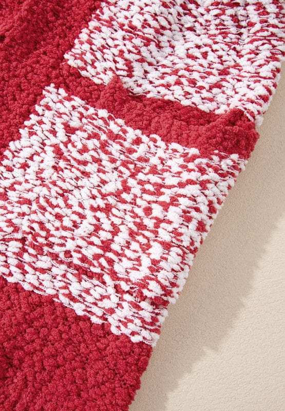 Contrast Trim Open Front Longline Cardigan - Trendsi - Flyclothing LLC