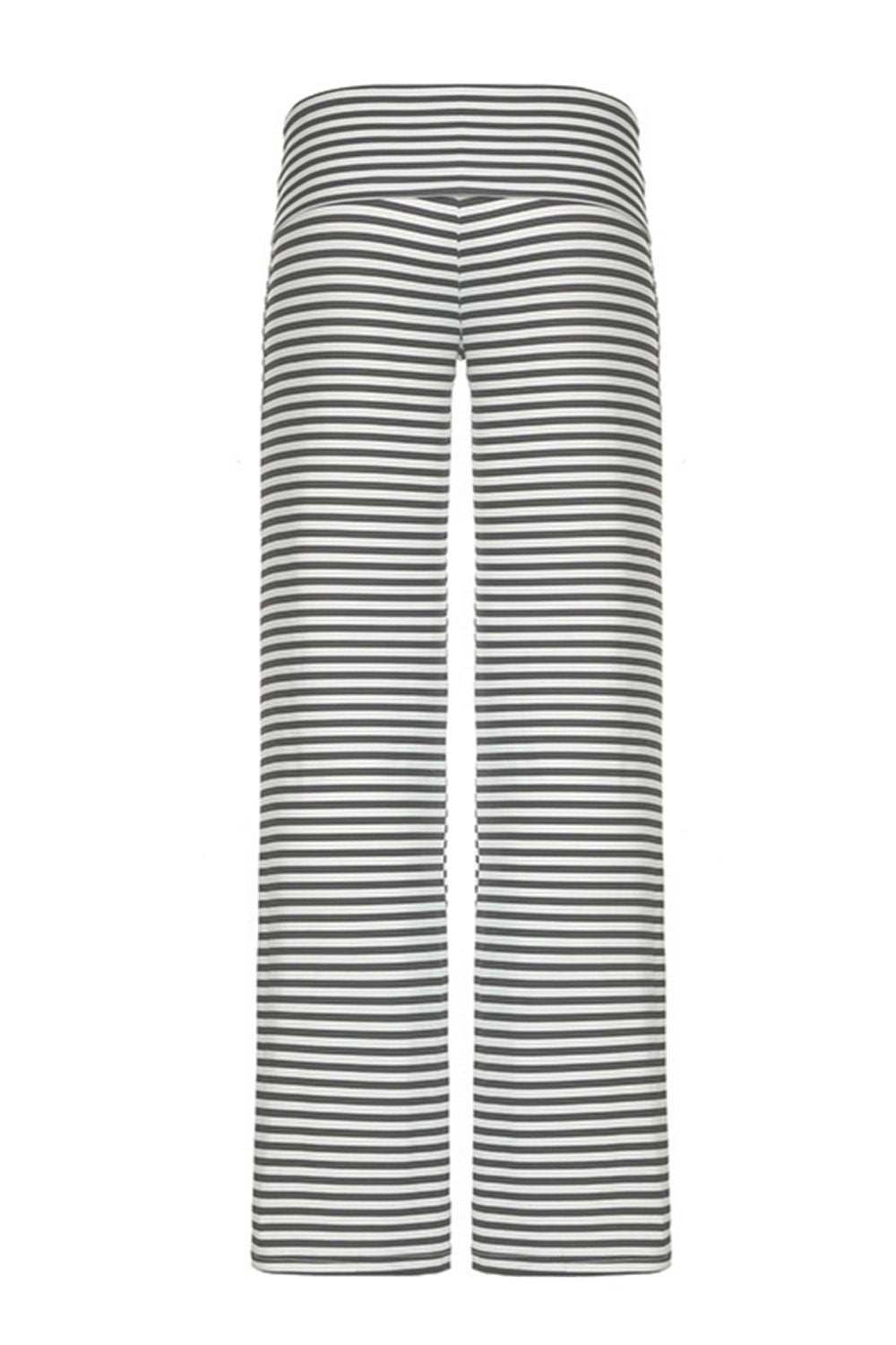 Striped Wide Leg Pants - Trendsi - Flyclothing LLC