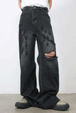 Men's Distressed Baggy Jeans - Trendsi - Flyclothing LLC