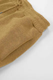 Elastic Waist Joggers with Pockets - Trendsi - Flyclothing LLC