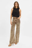 RISEN High Rise Wide Leg Corduroy Jeans - Trendsi - Flyclothing LLC