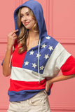 BiBi American Flag Theme Hoodie - Trendsi - Flyclothing LLC