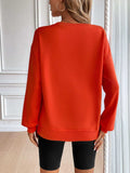 Ivy Lane Round Neck Long Sleeve Sweatshirt - Trendsi - Flyclothing LLC