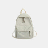 Zip Cotton Backpack Bag - Trendsi - Flyclothing LLC