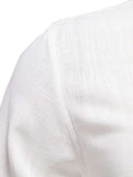 Men's Button Down Collared Neck Shirt - Trendsi - Flyclothing LLC