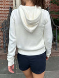 Drawstring Zip Up Long Sleeve Cardigan - Trendsi - Flyclothing LLC