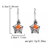 Halloween Spider Web Earrings - Trendsi - Flyclothing LLC