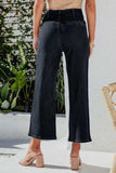 Button Fly Cropped Wide Leg Jeans - Trendsi - Flyclothing LLC