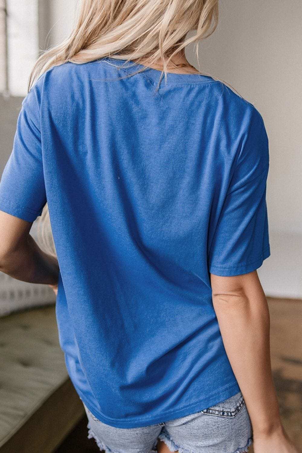 MOTHERHOOD Letter Graphic T-Shirt - Trendsi - Flyclothing LLC