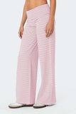 Striped Wide Leg Pants - Trendsi - Flyclothing LLC