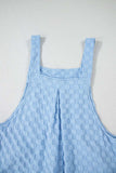 Checkered Pocketed Wide Leg Overalls - Trendsi - Flyclothing LLC