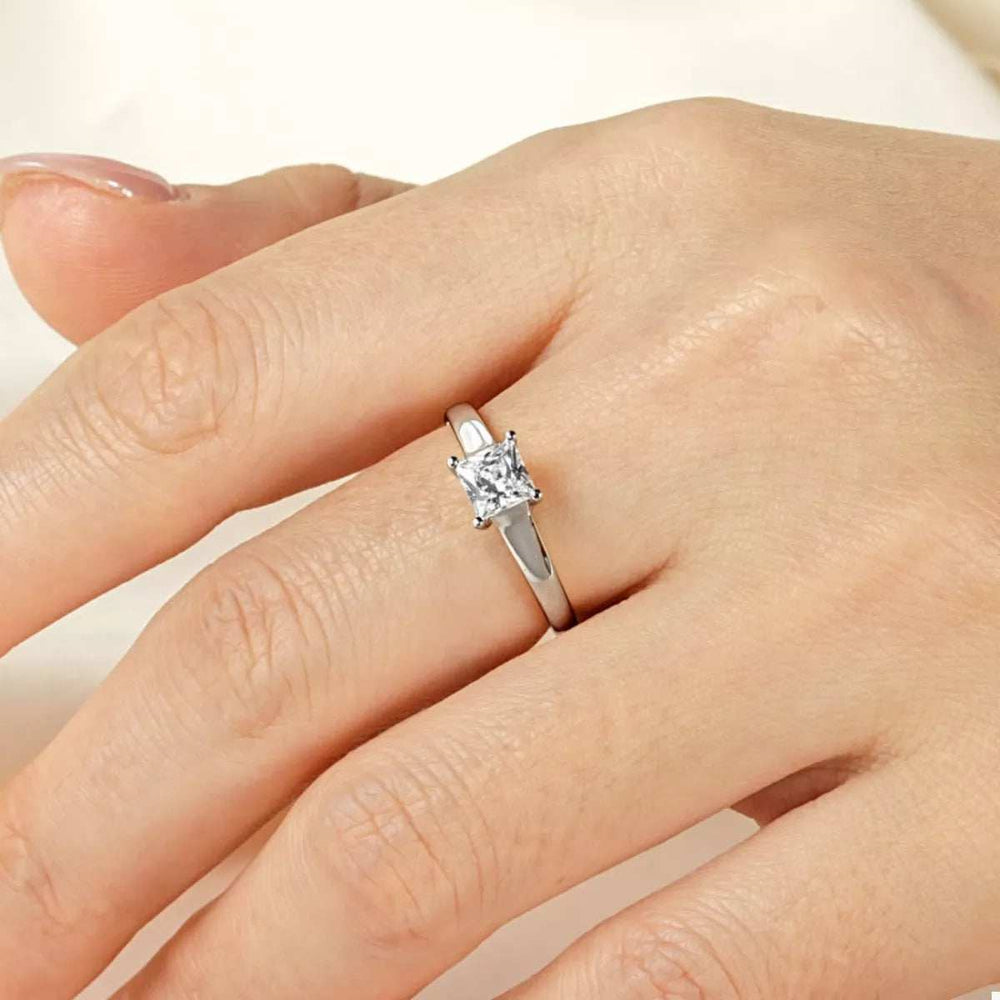 Silver-Plated Minimalist Ring - Trendsi - Flyclothing LLC