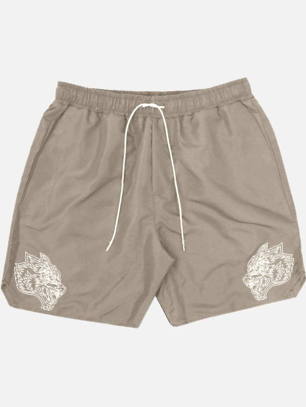 Men's Plus Size Drawstring Waist Shorts - Trendsi - Flyclothing LLC
