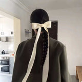 Ribbon Bow Hair Clip - Trendsi - Flyclothing LLC