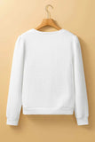 Textured Round Neck Long Sleeve Top - Trendsi - Flyclothing LLC