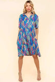 Haptics Johnny Collar Babydoll Dress with Side Pockets - Trendsi - Flyclothing LLC