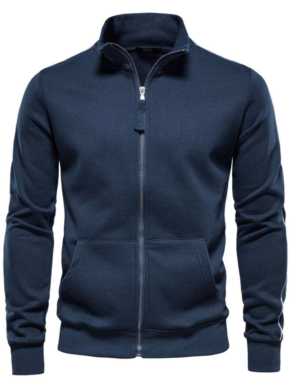 Men's Zip Up Long Sleeve Sweatshirt - Trendsi - Flyclothing LLC