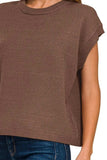 Zenana Oversized Viscose Sweater Vest - Trendsi - Flyclothing LLC