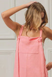 BiBi Texured Jacquard Romper with Side Pockets - Trendsi - Flyclothing LLC