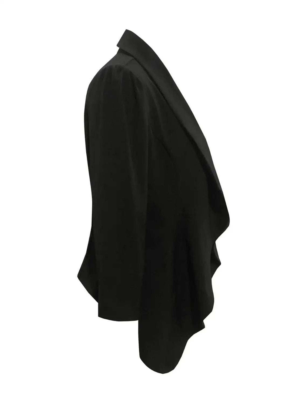 Three-Quarter Sleeve Blazer - Trendsi - Flyclothing LLC