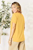 Basic Bae Bamboo Full Size Round Neck Short Sleeve T-Shirt Plus Size - Trendsi - Flyclothing LLC