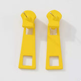 Colorful Zipper Drop Earrings - Trendsi - Flyclothing LLC
