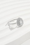 925 Sterling Silver Inland Zircon Ring - Trendsi - Flyclothing LLC