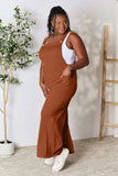 Double Take Full Size Wide Strap Overall with Pockets - Trendsi - Flyclothing LLC