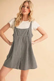 Aemi+Co Plaid Square Neck Romper - Trendsi - Flyclothing LLC