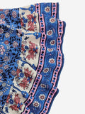 Plus Size Printed Surplice Half Sleeve Dress - Trendsi - Flyclothing LLC