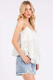 Mittoshop Textured V-Neck Cami - Trendsi - Flyclothing LLC