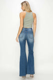 RISEN Full Size High Rise Front Seam Detailed Flare Jeans - Trendsi - Flyclothing LLC