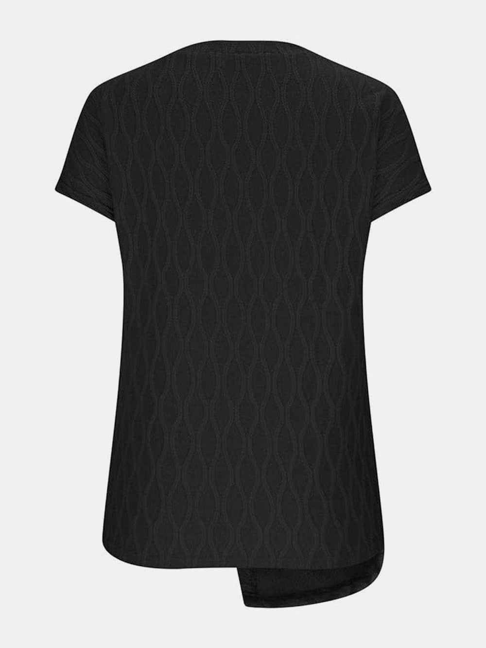 Full Size Round Neck Short Sleeve T-Shirt - Trendsi - Flyclothing LLC