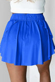 Drawstring Active Skorts - Trendsi - Flyclothing LLC