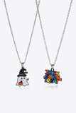 Two-Piece Halloween Theme Necklace Set - Trendsi - Flyclothing LLC